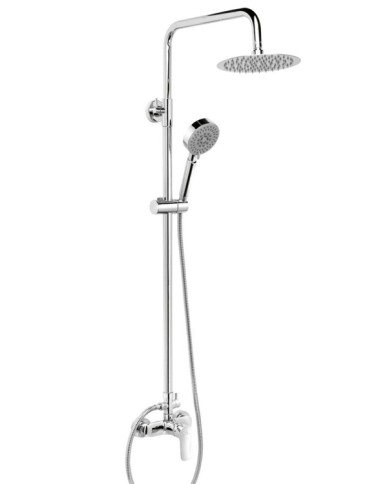 CONJUNTO DUCHA SAYRO MONOMANDO CROMO