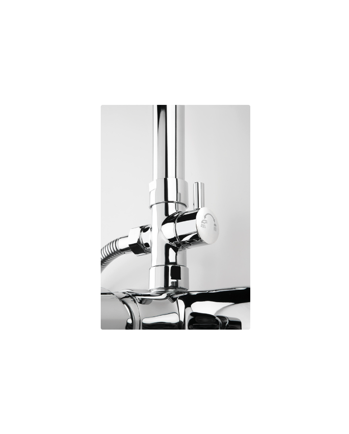 CONJUNTO DUCHA SAYRO MONOMANDO CROMO