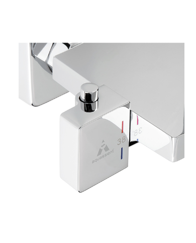 CONJUNTO DUCHA ORIA CROMO TERMOSTATICA