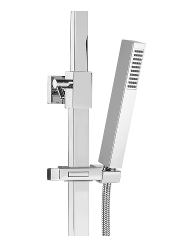 CONJUNTO DUCHA  CROMO TENERIFE TERMOSTÁTICA