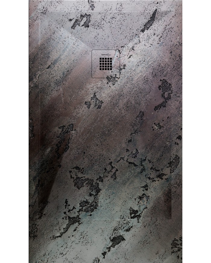 PLATO DUCHA STONE 3D ACERO 130X80